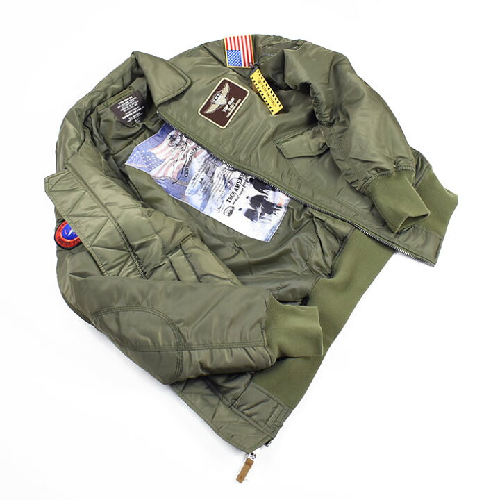 楽天市場】TOP GUN トップガン CWU-45 ミリタリー フライトジャケット  