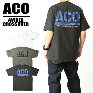 �Z�[�� AVIREX �A�r���b�N�X �N���X�I�[�o�[ �f�j�� �|�P�b�g ����T�V���c ACO CROSSOVER DENIM POCKET T-SHIRTS �~���^���[ T�V���c �����Y �f�j�� �y�C�Y���[ �o���_�i�� 783-4234003