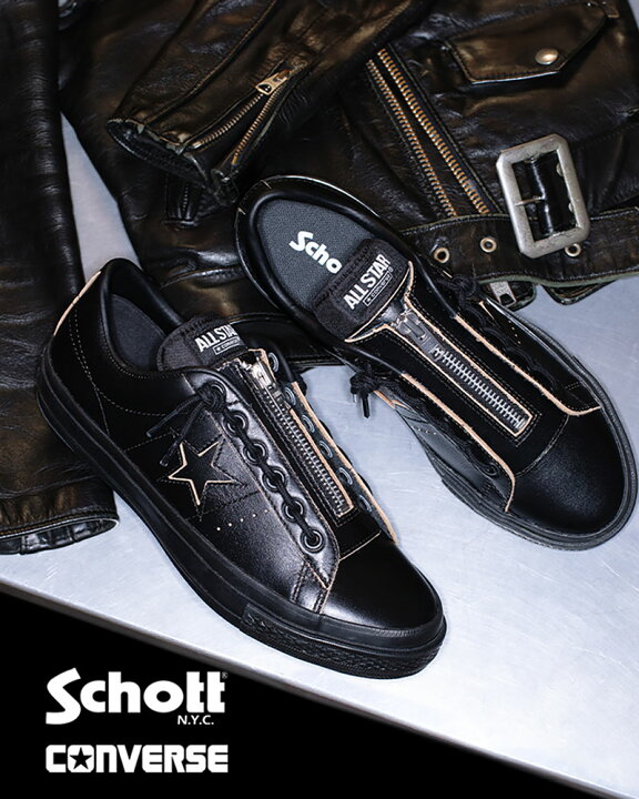 楽天市場】Schott × CONVERSE ショット x コンバース ONE STAR Z 