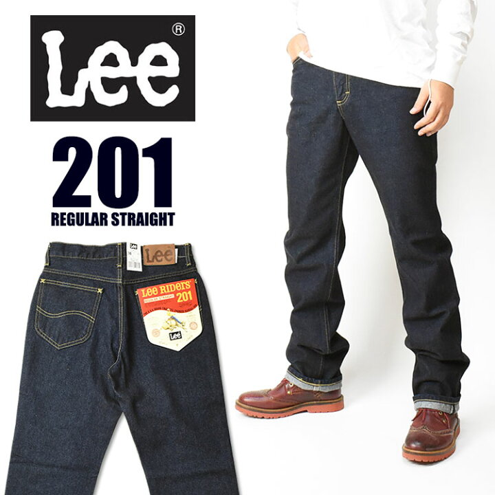 楽天市場】Lee リー 201 レギュラーストレート ワンウォッシュ Lee 