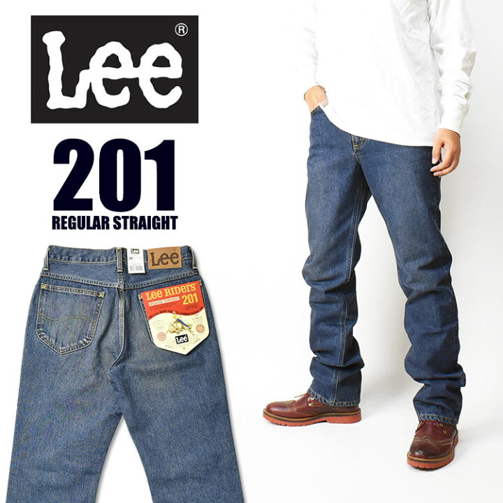 楽天市場】Lee リー 201 レギュラーストレート ユーズドブルー Lee 