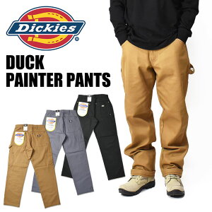 DICKIES �f�B�b�L�[�Y �_�b�N �y�C���^�[�p���c DUCK PAINTER PANTS �J�[�y���^�[�p���c ���[�N�p���c �����Y 241939