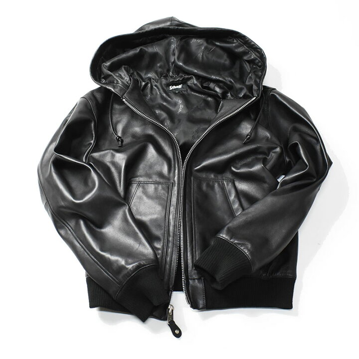 楽天市場】Schott ショット LEATHER FULL ZIP PARKA レザー フルジップ 