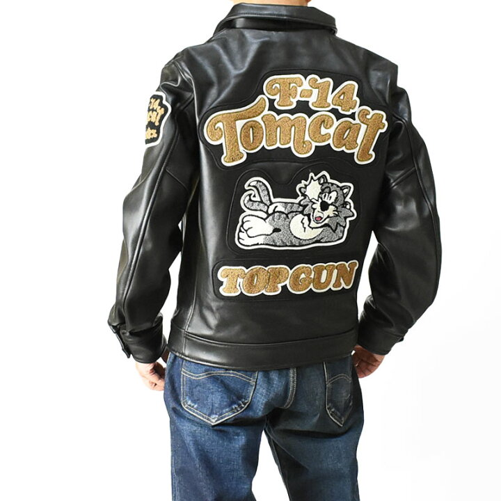 楽天市場】AVIREX アビレックス LEATHER JACKET TOMCAT レザー 