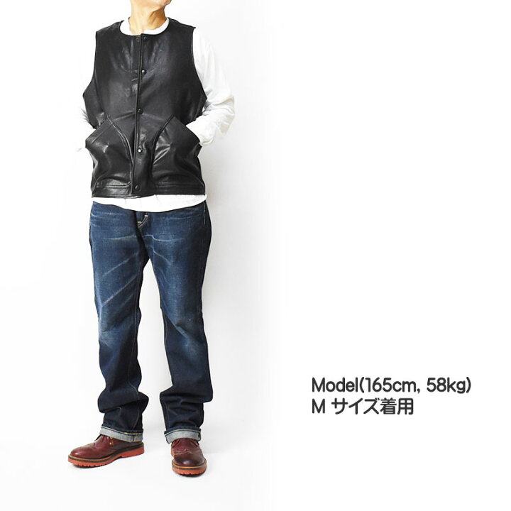 楽天市場】HOUSTON ヒューストン LAMB LEATHER VEST ラムレザー ベスト 