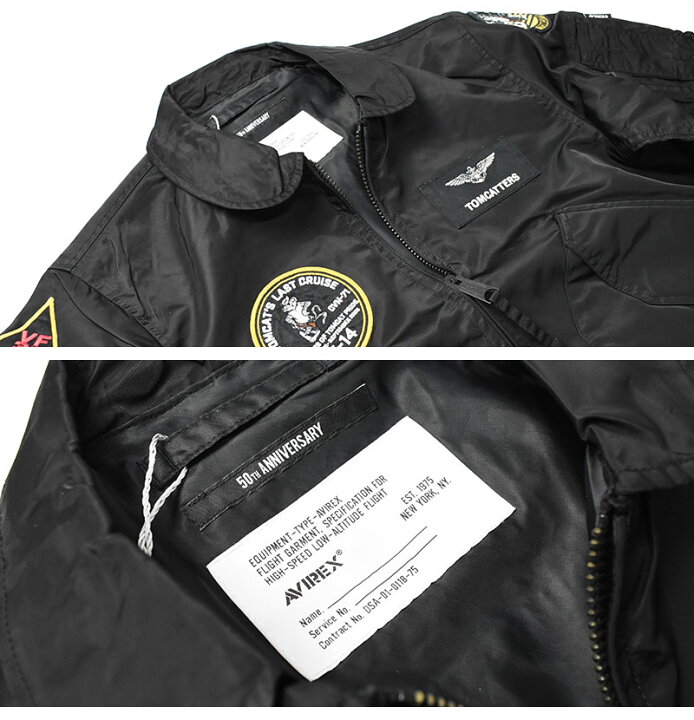 楽天市場】AVIREX アビレックス CWU-36P WASHED CWU36P TOMCATTERS 