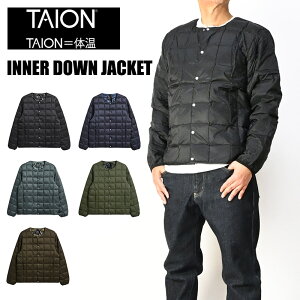 TAION �^�C�I�� �x�[�V�b�N �N���[�l�b�N�{�^�� �C���i�[ �_�E���W���P�b�g �̉� �����Y �A�E�^�[ �C���i�[ �H�~ TAION-104
