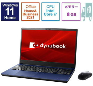 �m�[�g�p�\�R�� �V�i Dynabook dynabook T7 P2T7VPBL 15.6�C���` Core i7 1260P SSD�e��512GB �������e��8GB Office 2021���� ��F�� BD-R/BD-RE ���{��L�[�{�[�h �e���L�[