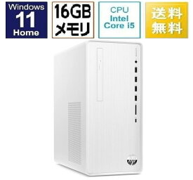 デスクトップパソコン 新品 HP Pavilion Desktop TP01 限定モデル Core i5 13400 メモリ容量16GB ストレージ容量：M.2 SSD512GB Office おまけ Windows 11 DVD±R/±RW スノーフレークホワイト