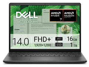 m[gp\R Vi Dell Inspiron 14 胂f 14C` Ryzen 7 8840HS SSDe1TB e16GB Office Windows 11 WebJ {L[{[h J[{ubN