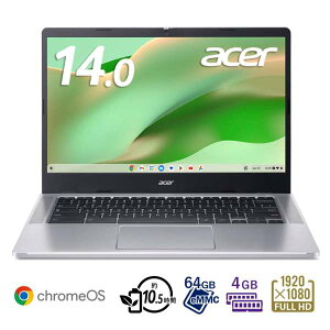 m[gp\R Vi Acer Chromebook 314 CB314-4H-F14P 14C` Ce vZbT[ N100 eMMCF64GB e4GB Chrome OS WebJ sAVo[