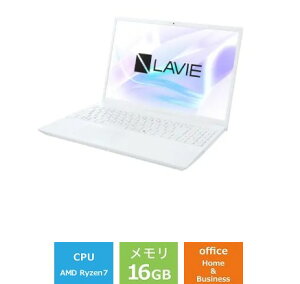 �m�[�g�p�\�R�� �V�i NEC LAVIE N16 N1675/KAW PC-N1675KAW 16�C���` Ryzen 7 7735U SSD512GB ������16GB Office 2024���� Windows 11 DVD±R/±RW Web�J���� ���{��L�[�{�[�h �e���L�[ �l�C�r�[�u���[