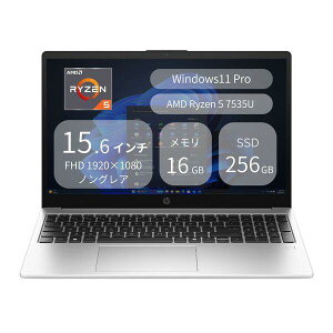 m[gp\R Vi HP 245 G10 Notebook PC C39BPAT 15.6C` Ryzen 5 7535U 16GB SSD256GB Office Windows 11 Pro wF WebJ eL[ Vo[