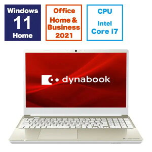 �m�[�g�p�\�R�� �V�i Dynabook dynabook T6 P1T6XPEG 15.6�C���` Core i7 1355U SSD�e��512GB �������e��16GB Office 2021���� Windows 11 DVD±R/±RW ���{��L�[�{�[�h �e���L�[ Web�J����