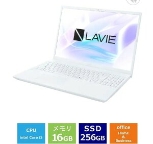 m[gp\R Vi NEC LAVIE N16 N1635/JAW PC-N1635JAW 16C` Core i3 1215U SSD256GB e16GB Office 2024 DVD±R Windows 11 WebJ {L[{[h eL[