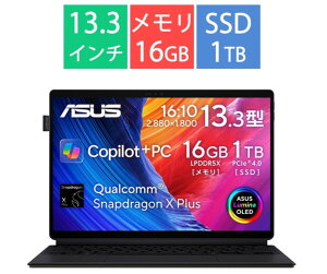 m[gp\R Vi ^ubgPC ASUS ProArt PZ13 HT5306QA HT5306QA-PU161W 13.3C` Snapdragon X Plus X1P-42-100 Xg[We 1TB e16GB Office Windows 11 ^b`pl F