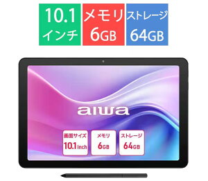 �^�u���b�gPC �V�i �A�C�� /aiwa tab AE10/10.1�^/Helio G99/������ 6GB/�X�g���[�W 64GB/Android 14/WiFi�Ή�/LTE��Ή� JA4-TBA1009