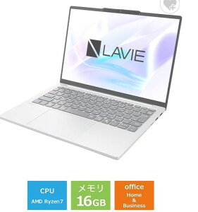 �m�[�g�p�\�R�� �V�iNEC LAVIE N13 Slim N1375/JAS PC-N1375JAS 13.3�C���` Ryzen 7 7735HS SSD512GB �������e��16GB Office 2024���� Windows 11 Web�J���� ���{��L�[�{�[�h �|�[���[�u���[