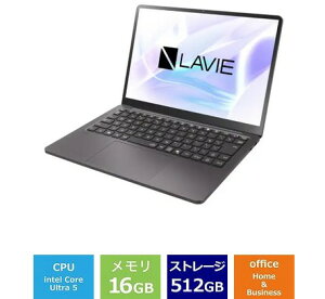 �m�[�g�p�\�R�� �V�i NEC LAVIE SOL S1365/LAB PC-S1365LAB 13.3�C���` Ultra 5 226V SSD512GB �������e��16GB Office 2024���� Windows 11 ��F�� Web�J���� ���{��L�[�{�[�h ���[���u���b�N