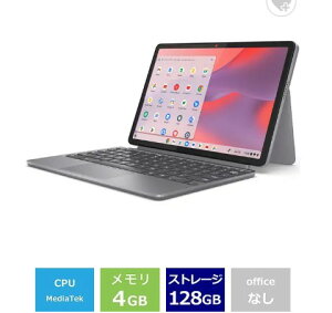 �m�[�g�p�\�R�� �V�i Lenovo Chromebook Duet Gen 9 83HH000UJP 10.95�C���` MediaTek Kompanio 838 �X�g���[�W�e��128GB ������4GB Chrome OS �^�b�`�y���t�� �쓮���ԁF12���� Web�J����