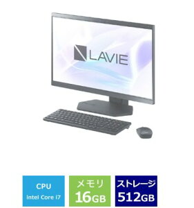 �f�X�N�g�b�v�p�\�R�� �V�i NEC LAVIE A23 A2375 PC-A2375LAB 23.8�^ Core i7 1355U SSD512GB ������16GB Office 2024���� Windows 11 DVD�X�[�p�[�}���`�h���C�u(2�w�Ή�) Web�J����