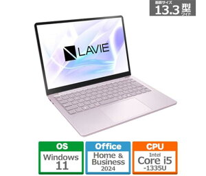 �m�[�g�p�\�R�� �V�i NEC LAVIE SOL S1355/LAP PC-S1355LAP 13.3�C���` Core i5 1335U SSD512GB ������16GB Office 2024���� Windows 11 ��F�� Web�J���� ���{��L�[�{�[�h �t�F�A���[�p�[�v��