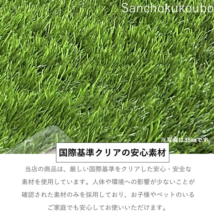 楽天市場】人工芝 人工グラス 芝丈 20mm 35mm 選択 サイズ 1m×10m 1m 