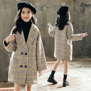 アウター コート キッズ 子供服 女の子 厚手 子供コート 折り襟 ジャケット ジュニア 防寒対策 トレンチコート ガールズ プリンセス 可愛い 長袖 お出かけ 卒業式 小学生 女児 通園 通学 冬