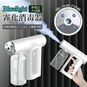 アルコール噴霧器 スプレーガン 消毒液 自動噴霧器 ナノアトマイザー 消毒スプレー 軽量 アルコールスプレー アルコール噴射器 電動スプレーガン 消毒 除菌 ミストガン アルコールディスペ