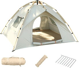 テント ワンタッチテント 二重層 設営簡単 軽量 テント 防風防水 UVカット加工 キャンプ用品テント ワンタッチテント キャンプ ハイキング 登山 釣り ピクニック