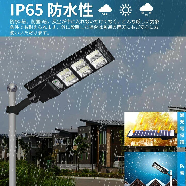楽天市場】led 街灯 90W センサーライト 屋外 ソーラーライト led 