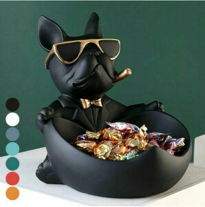 【ブルドッグ フレブル 小物入れ 犬 動物 オーナメント オブジェ トレイ リビング オシャレ サングラス 鍵 キーケース 時計 お菓子入れ プレゼント ギフト 犬好き 誕生日 引っ越し祝い 新築