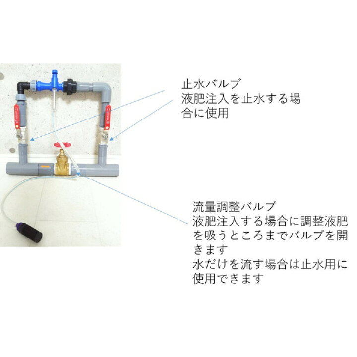 楽天市場】サンフレックスAQUA液肥混入器ブルーインジェクター SQ-25 