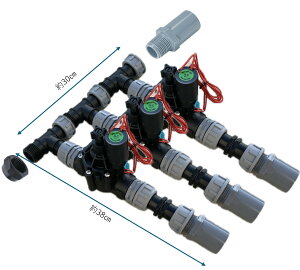 �d����SV-C25�@AC24V�i�g�p���́F 0.06MPa �` 0.8MPa�j���r�z�Ǒg���L�b�g3�n���i���r�p�C�vVP25�ڑ��j