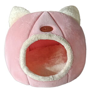 送料無料 猫ハウス 猫 犬 ベッド テント ドーム型 キャットハウス 通年 グッズ おしゃれ ねこハウス 小型犬 猫用 ペット用 かわいい 室内 犬 イヌ ネコ クッション オールシーズン 犬 隠れ