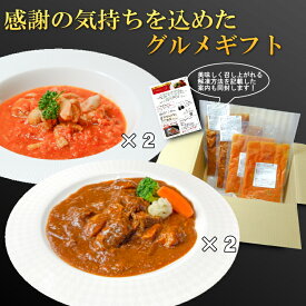 【送料無料】お取り寄せ　ギフトセット　ビーフシチュー　森林どりのトマトクリームソース　オードブル ディナーセット グルメ ギフト 肉 高級 プレミアム 贈り物 ディナー セット 牛肉 チキン パーティー料理 お取り寄せグルメ ごはん 誕生日 お祝い　御中元　クリスマス