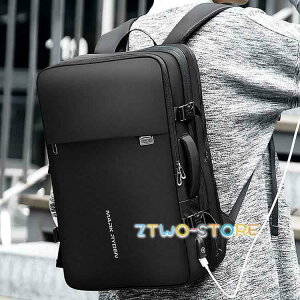 ビジネスリュック ビジネスバック 薄型 防水 PC収納 出張 ウォーキング 自転車通勤 メンズ usbポート 防水 通勤.通学