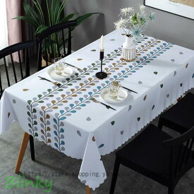 テーブルカバー マルチクロス 北欧風 PVC テーブルマット デスクマット エレガント 汚れ防止 お手入れ簡単 テーブルクロス パーティー ダイニング キッチン