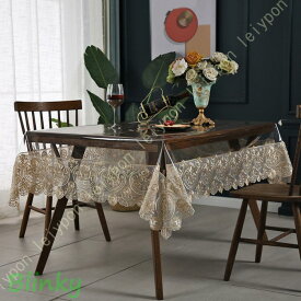 ビニール デスクマット 透明 PVC テーブルマット テーブルカバー 厚手 ビニールマット プラスチックテーブルマット テーブルクロス 撥水 防水 耐熱 正方形