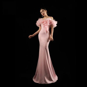 カラードレス ピンク ホワイト イエロー ファスナー パーティードレス フォーマル ロングドレス マーメイドドレス 結婚式 二次会 発表会 ウェディングドレス