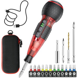 �y�y�V1�ʁ�2026�V�o��E���g���N�E���u���Ȃ��z�d���h���C�o�[ ���^ �d��6N.m �蓮15N.m ���� 16�_�r�b�g�t�� ���[�P�[�X�t�� USB-C�[�d�� ���P�xLED���C�g �y�� DIY ����ȒP ����/���S�ґΉ� �u