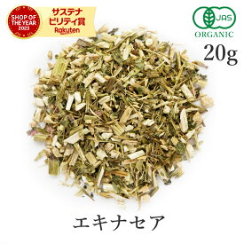 【最大25%OFFクーポン】 エキナセア ハーブティー 20g オーガニック 有機JASエキナセアティー エキナセア茶 ドライハーブ パーピュリア パープレア体調管理 サプリメント スパイス サンタローサ