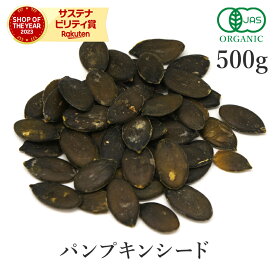かぼちゃの種 500g 無添加 パンプキン シード オーガニック 有機JASパンプキンシード 生 食用 無塩 ノンオイル 酸化防止剤不使用 砂糖不使用 香料不使用 防腐剤不使用 着色料不使用 無漂白 無ロースト カボチャ 南瓜 南瓜仁 ナッツ 保存食 非常食 大容量
