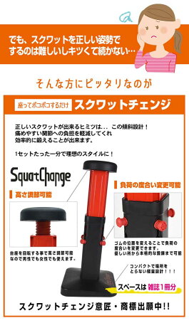 スクワットチェンジ腹筋美脚スクワット下半身ダイエット器具フィットネストレーニングEasyChange