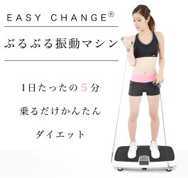 振動マシーン5分間の使用でジョギング1時間の効果!EASYCHANGE(振動マシンブルブル振動マシンエクササイズダイエット)【送料無料】