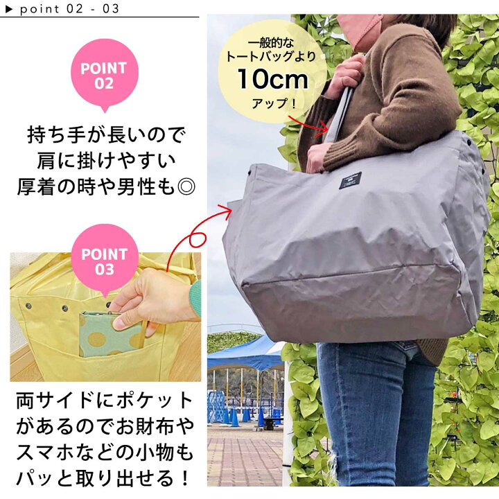 楽天市場 エコバッグ レジカゴバッグ おしゃれ トートバッグ マチ広 レジ袋 レジかごバッグ 保冷 保温 自立 撥水 折りたたみ ショッピングバッグ エコレジバッグ マイバッグ 買い物かご 買い物袋 コンパクト 大容量 Santasan
