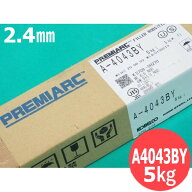 【即日発送/平日15時迄】アルミニウム TIG溶接棒 A-4043BY 2.4mm 5kg KOBELCO A4043BY 神戸製鋼所
