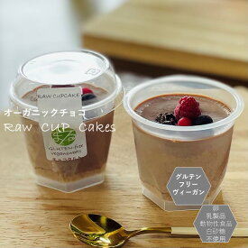 グルテンフリー ヴィーガン「 RAWCUPチョコタルト」小麦粉・卵・乳製品・動物性食品不使用 アレルギー対応 ダイエット スイーツ