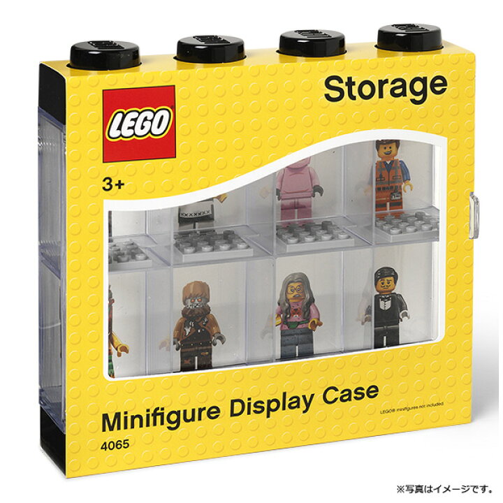 楽天市場】LEGO レゴ レゴミニフィギアディスプレイケース/8 ブラック 