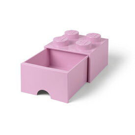 LEGO レゴ レゴブリック ドロワー4 ライトパープル 引き出し 子ども レゴブロック 収納 おもちゃ箱 5711938029487 40051738【国内代理店正規品】
